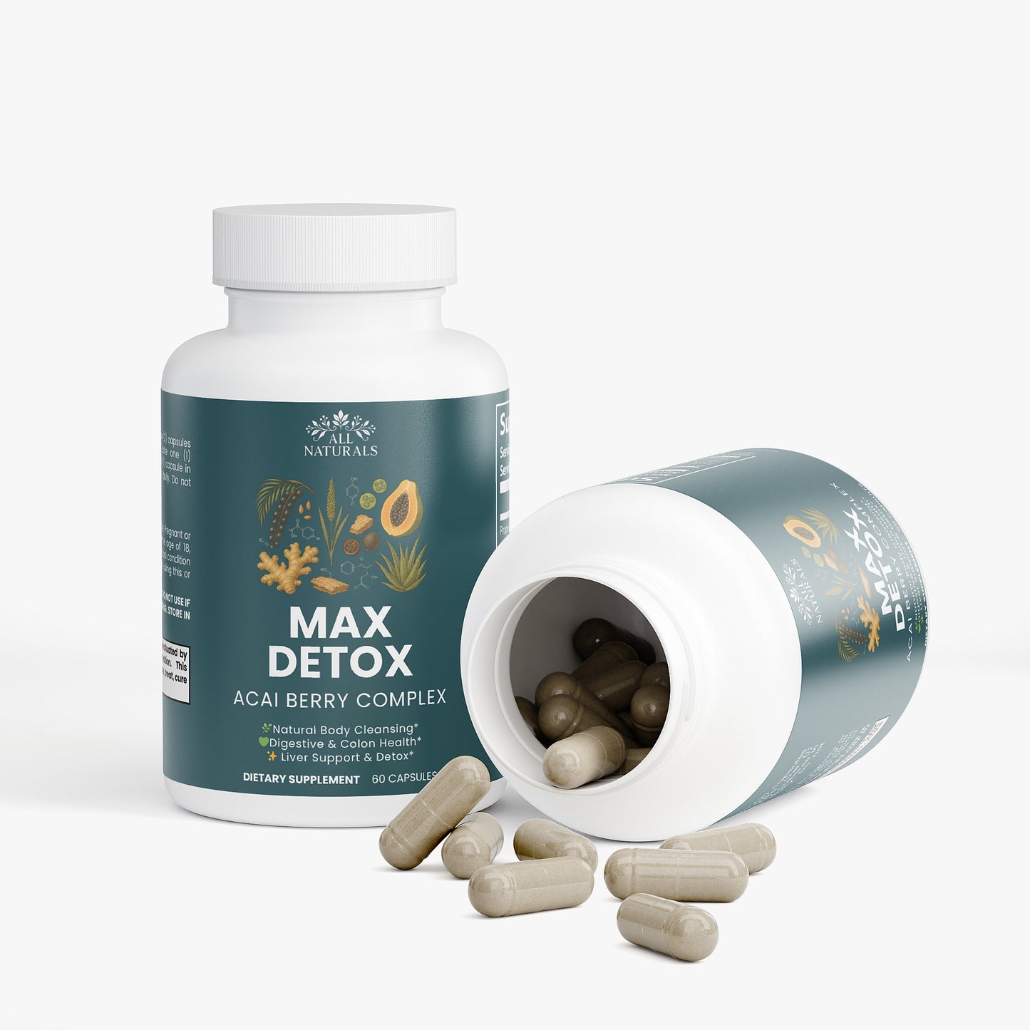Max Detox Acai - Complete Body Cleanse & Antioxidant Support