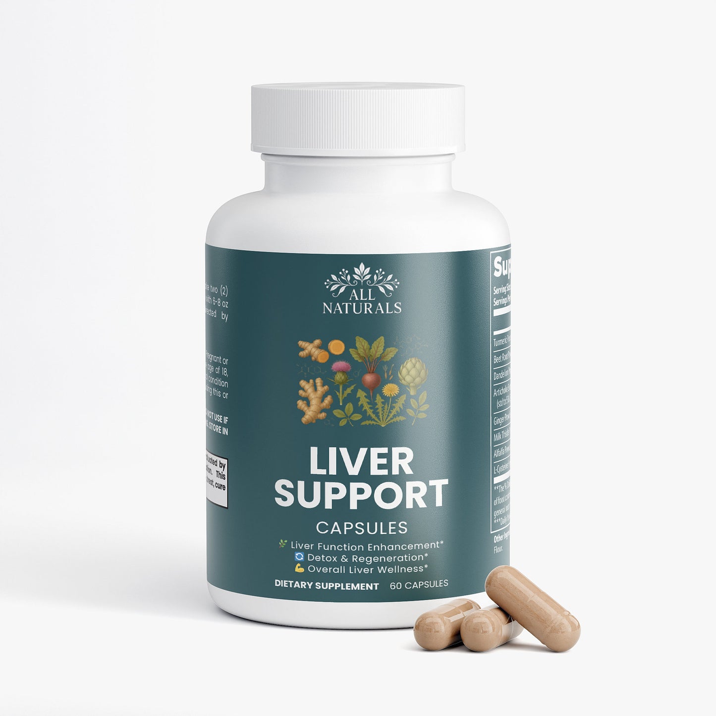 Liver Support - Detox, Cleanse & Liver Health Formula