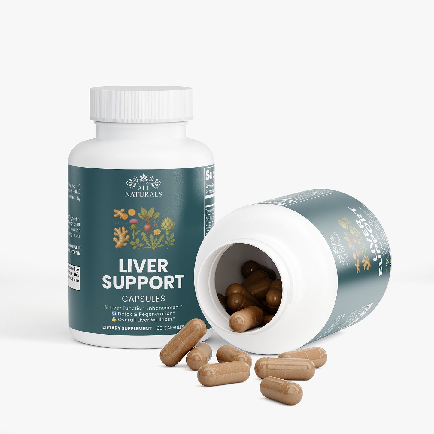 Liver Support - Detox, Cleanse & Liver Health Formula