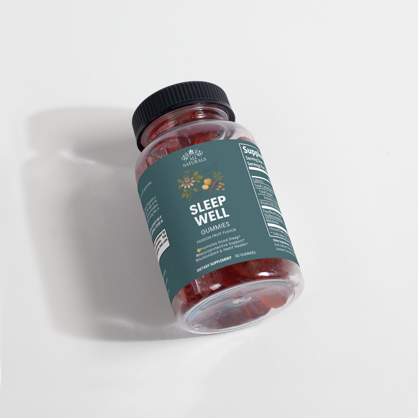 Sleep Well Gummies Adult - Natural Sleep Aid for Deep Rest