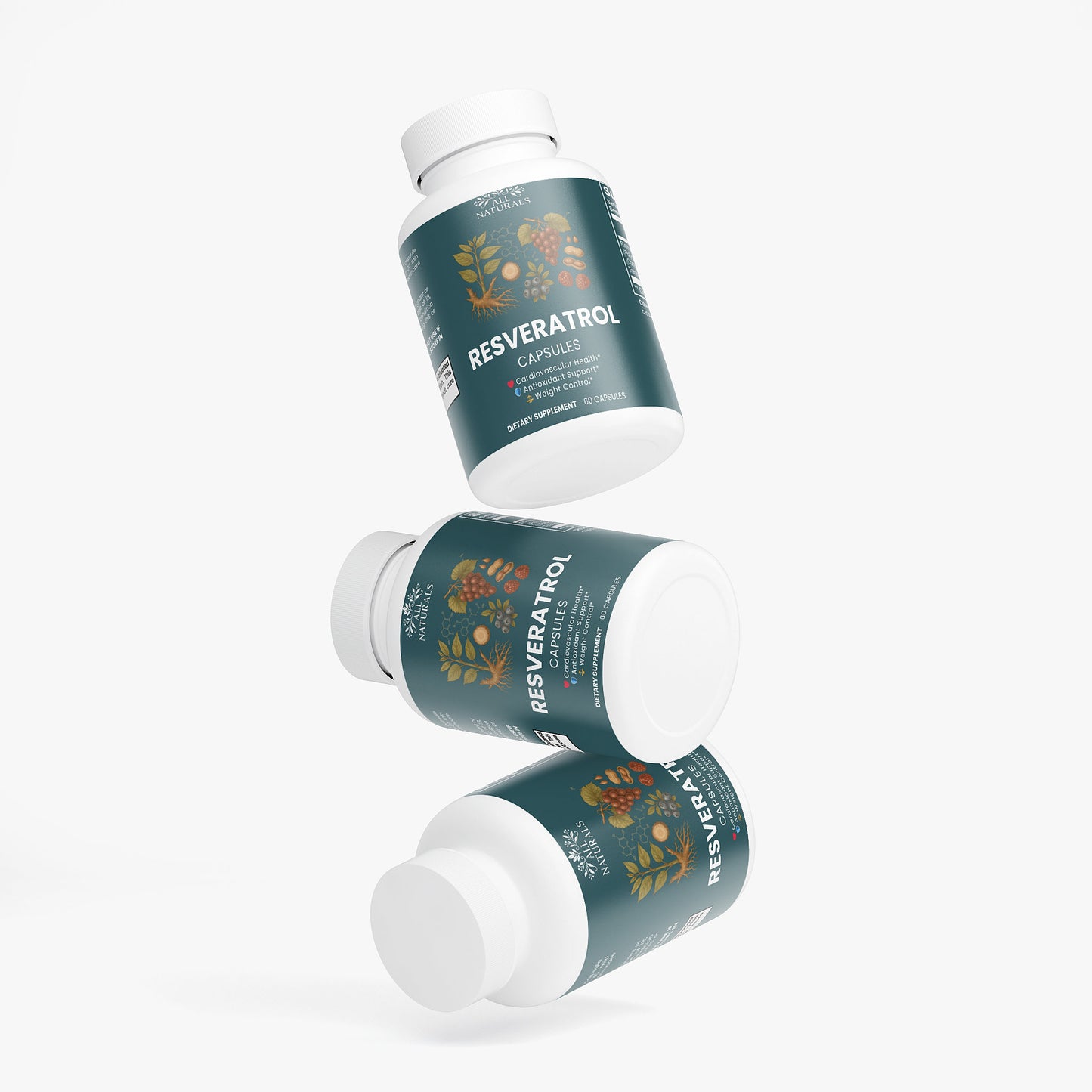 Resveratrol 50% 600mg - Anti-Aging & Longevity Support