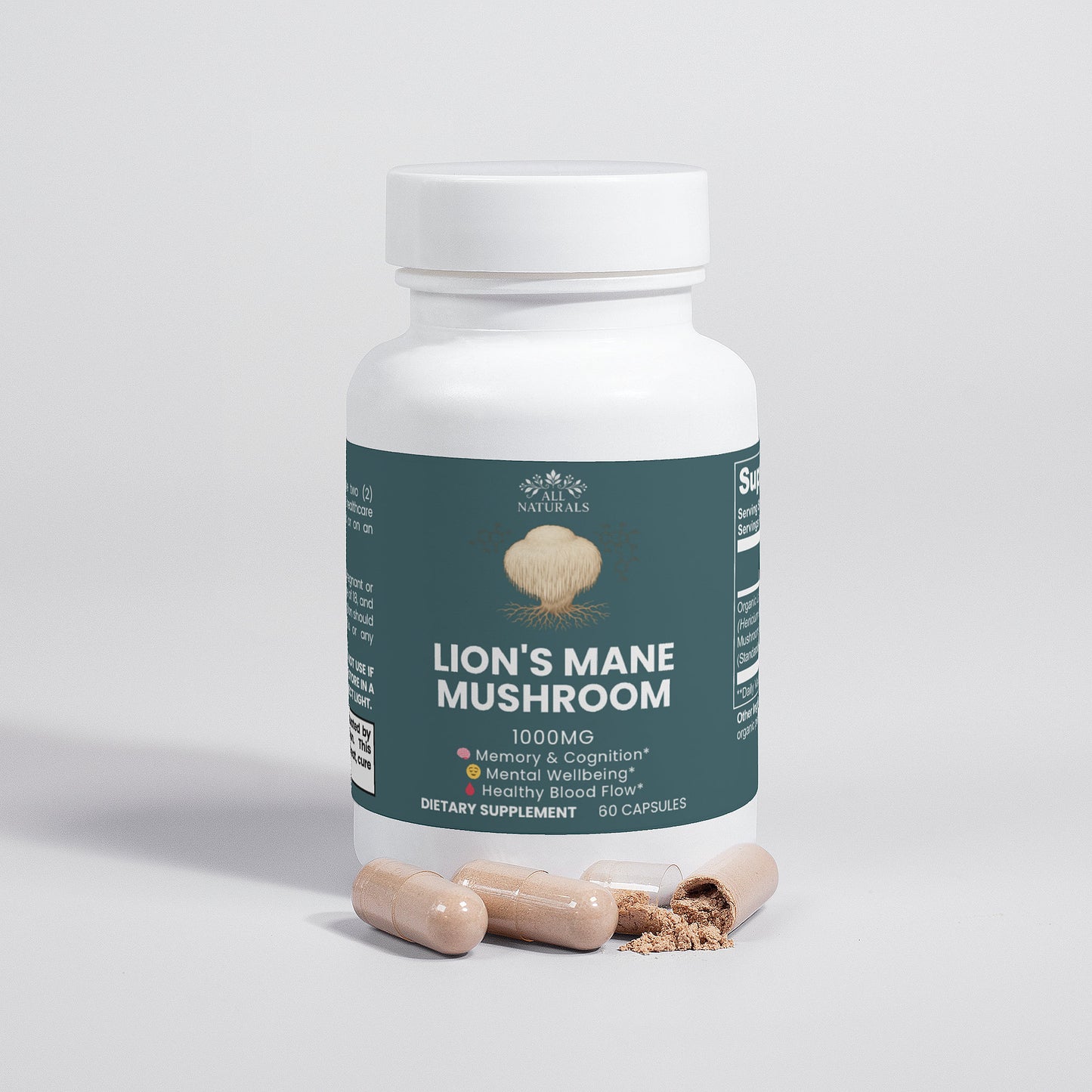 Lion's Mane Mushroom - Brain Health & Cognitive Enhancement