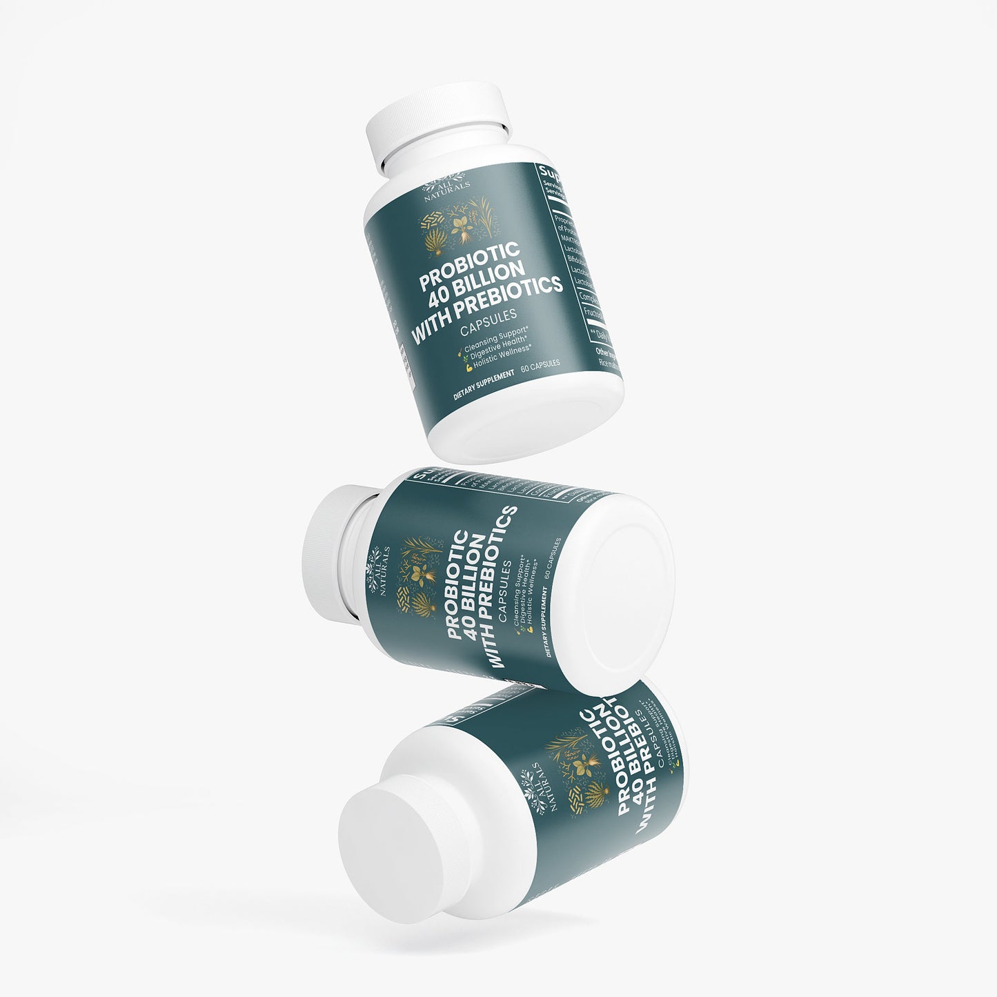 Probiotic 40 Billion with Prebiotics - Ultimate Gut Health Formula