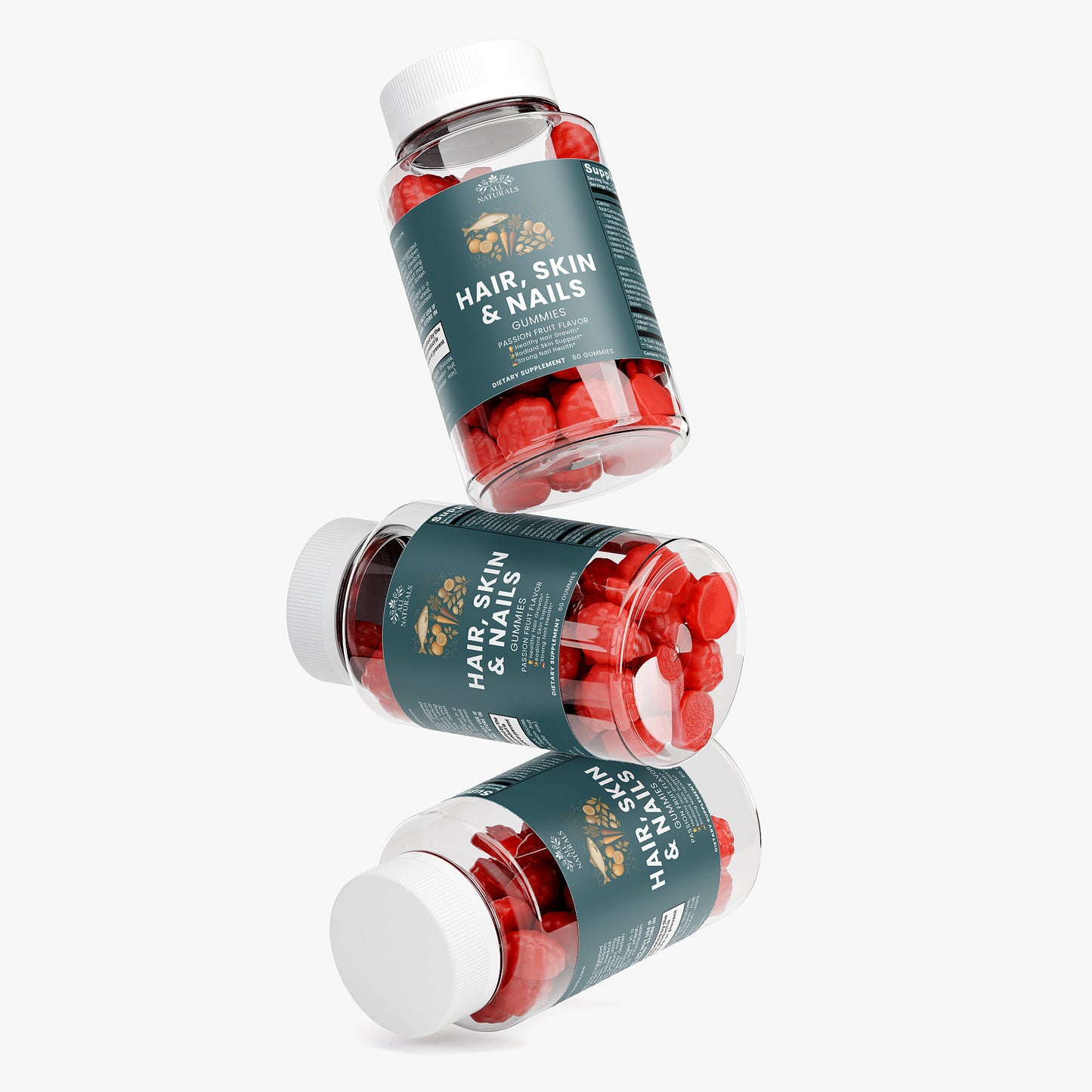 Hair, Skin & Nails Gummies - Beauty from Within Formula