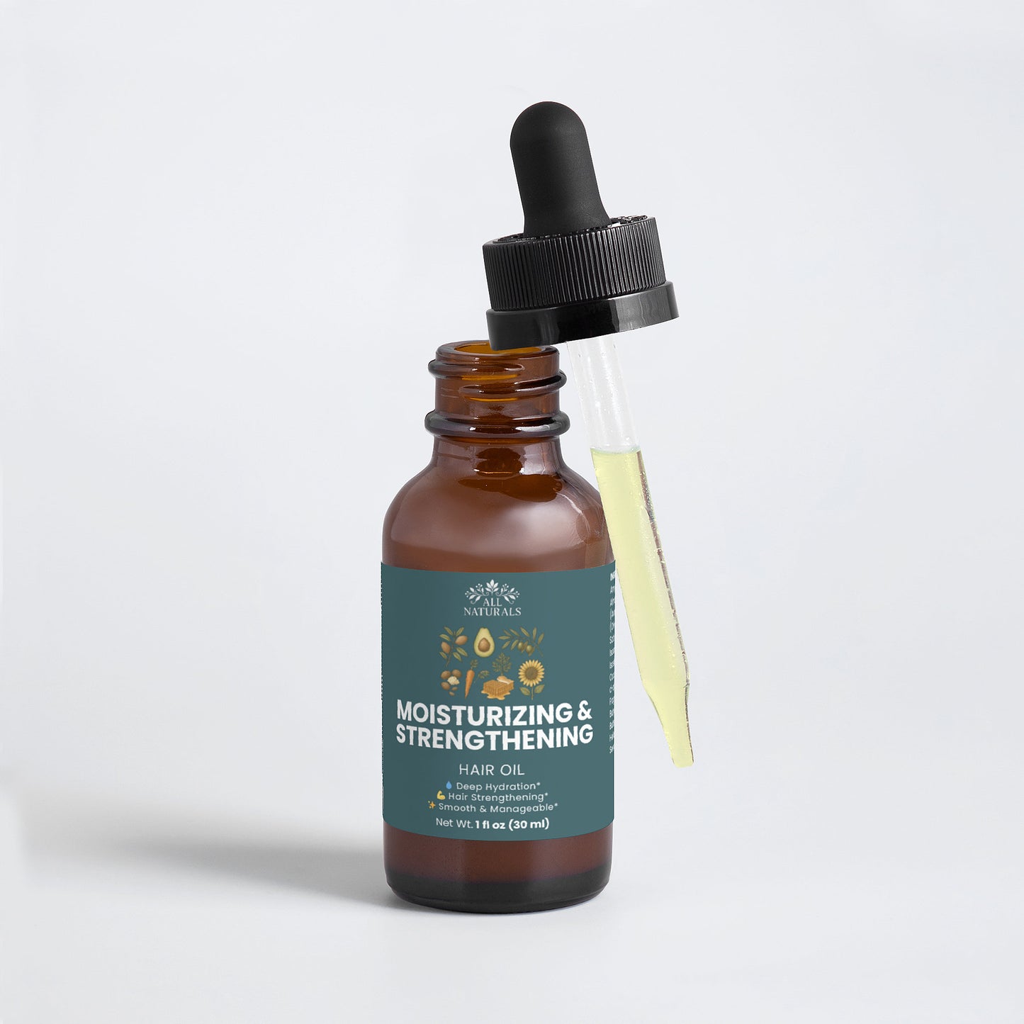 Moisturizing and Strengthening Hair Oil