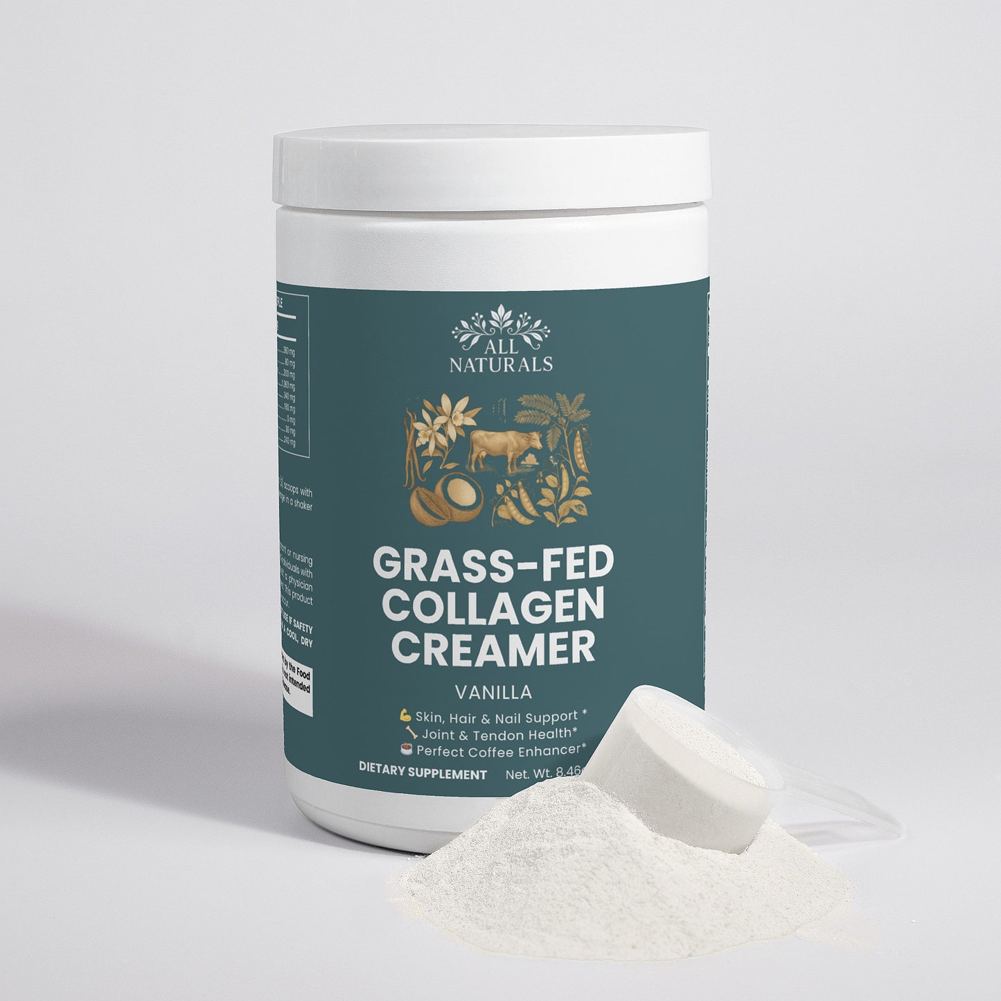 Grass-Fed Collagen Creamer (Vanilla)