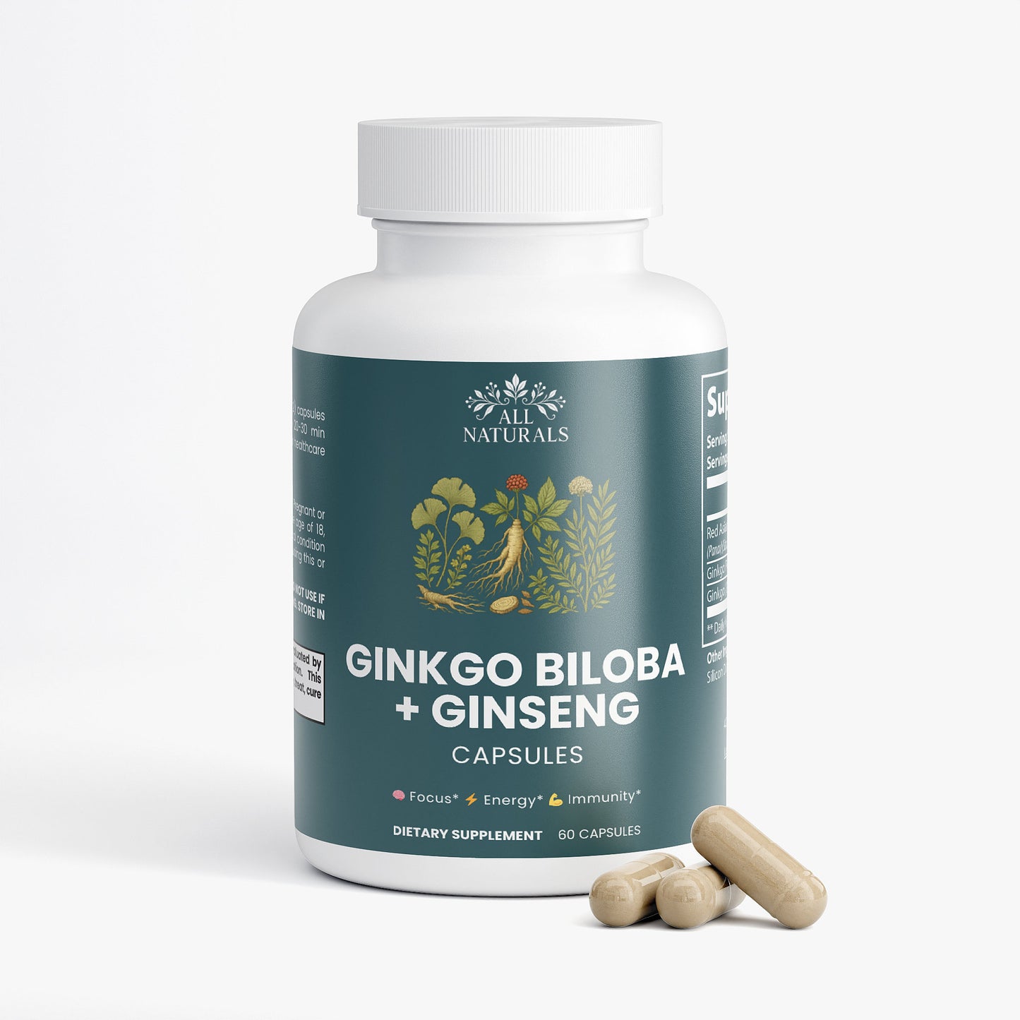 Ginkgo Biloba + Ginseng