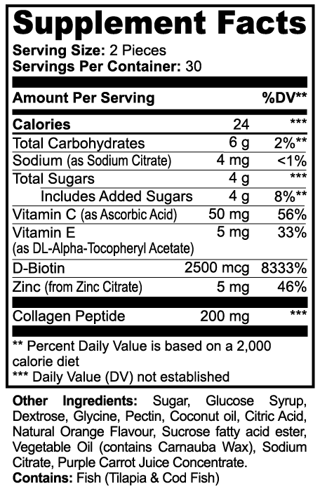Collagen Gummies Adult - Delicious Beauty & Joint Support
