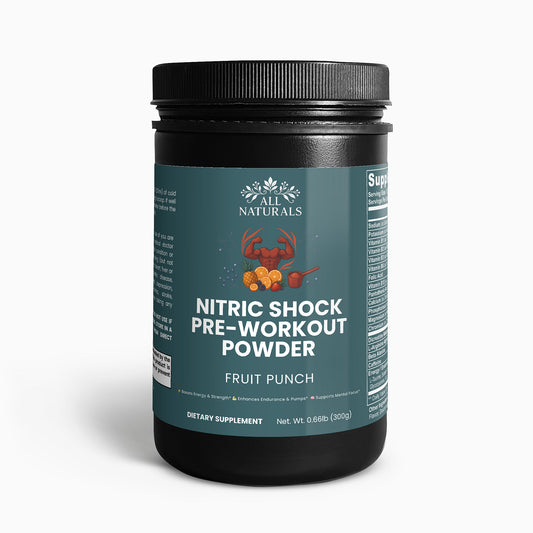 Nitric Shock Pre-Workout Powder (Fruit Punch)