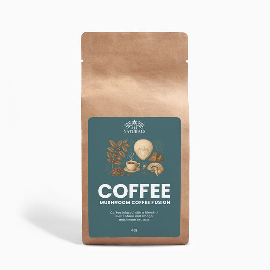 Mushroom Coffee Fusion - Lion’s Mane & Chaga 4oz